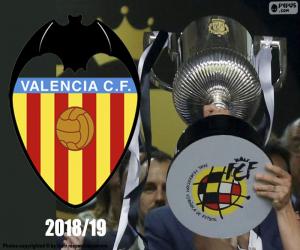 yapboz Valencia CF, Copa del Rey 2018-19